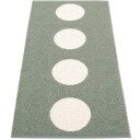 Gulvteppe Vera 70 x 150 cm army/vanilla