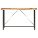 vidaXL Barbord 180x70x107 cm grov heltre mango