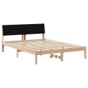  Sengestamme Brunt og svart 150 x 200 cm Heltre furu