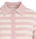 Grunt Cardigan GrCarla Strikk Light Løs inn Stripe Grunt 8 år 128 Cardigan Hvit Rosa