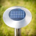 Lindby Jordspydlampe Jolin med LED-lys, solcelledrevet