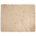  Faux Skinnmatte Tafalla Beige 200 x 280 cm Polyester