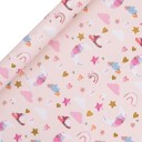 Gavepapir 4m Stephanie Dyment Baby Girl