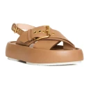 AGL Dame Sko Beige 38 1/2 EU,