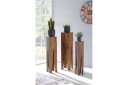 Minasian Settbord 3-pk - Brun