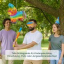 Northix Esel-piñatasett med pinne og maske Festmoro 10051626