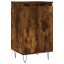 vidaXL Skjenk røkt eik 40x35x70 cm konstruert tre
