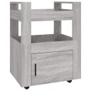  Kjøkkentralle grå sonoma 60x45x80 cm konstruert tre