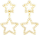 BY JOLIMA Starlight Mini Earring Guld One Size 4 cm
