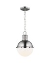 Hanks One Light Pendant Brushed Nickel