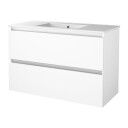 Sanibell Basicline møbelpakke, 100x46 cm, hvithøyglans