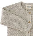 Voksi Cardigan   Ull   Seashell Sand   Voksi   3 4 år 98 104   Cardigan   Beige