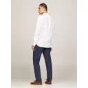 Tommy Hilfiger Skjorte Pigment Dyed LI Solid RF Shirt Hvit