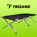 Trizand teltutstyr Solid og komfortabel sammenleggbar teltseng