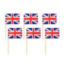 England Flagg På Trepinne Pk/50 