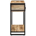  Konsollbord 100x35x75 cm grovt heltre mangotre 8721158313089