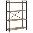  Bokhylle artisan eik 80 x 30 x 118 cm Konstruert tre