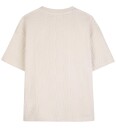 Hugo Kids Short Sleeves Tee Shirt   Cream   128