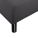Borås Cotton Cloud boks laken 90x200 Grå / Antrasitt