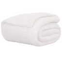 vidaXL Kastteppe Hvit 220 x 240 cm Fleece