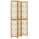  Romdeler 3 paneler brun heltre keisertre 8721012075603