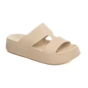 Crocs Dame Sko Beige 38 EU,