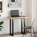vidaXL Bordplate ubehandlet 80x50x2 cm heltre akasie