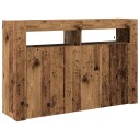  Serviesskap Gammelt tre 116 x 30 x 75 cm Konstruert tre