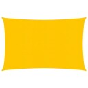 vidaXL Solseil 160 g/m² gul 2,5x4,5 m HDPE