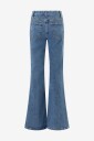 Mango High Waist Flare Jeans   Blue   38