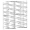 vidaXL Gabion med 5 mm Tråd og 5x5 cm Maske 100x10x100 cm
