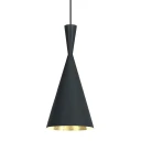 Tom Dixon Beat Pendant Tall Black LED