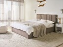 Dobbeltseng Tarascon 160x200 cm   Taupe