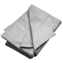 Presenning 180 g/m² 8x12 m grå HDPE