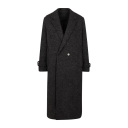 Ferres Coat Charcoal S Boucle wool coat