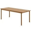Muuto Linear Steel Spisebord 200X75 cm Burnt Orange