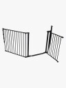 BabyDan Flex StepFree L Skrugrind Svart