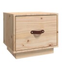 vidaXL Nattbord 40x34x35 cm heltre furu