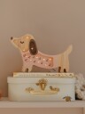 Little Lights Lampe Hundevalp Rosa