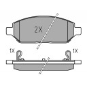 Bremseklosser MEYLE 025 223 2618
