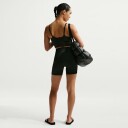 Nike One High Waisted 5' Bike Shorts Dame Black/White L