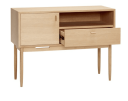 Hübsch Kommode, eik, natur, B:100   Unoliving