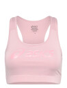 Asics Essential Asics Logo Padless Bra Pink XS