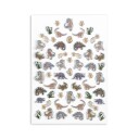 Konges Sløjd Puffy Stickers Dino