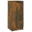 vidaXL Skjenk røkt eik 30x30x70 cm konstruert tre