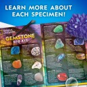 Nat Geograph Jumbo Gemstone Dig Kit