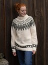 Garnius 2138-10 Farfar Unisex Genser Dream Natur