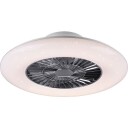 Visby takvifte 59 cm 39,6W 3000-6500K LED m/fjernkontroll Krom Krom