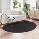  Teppe Svart 140 x 200 cm Polyester