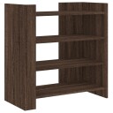  Skjenk brun eik 73,5x35x75 cm konstruert tre 8721102805738